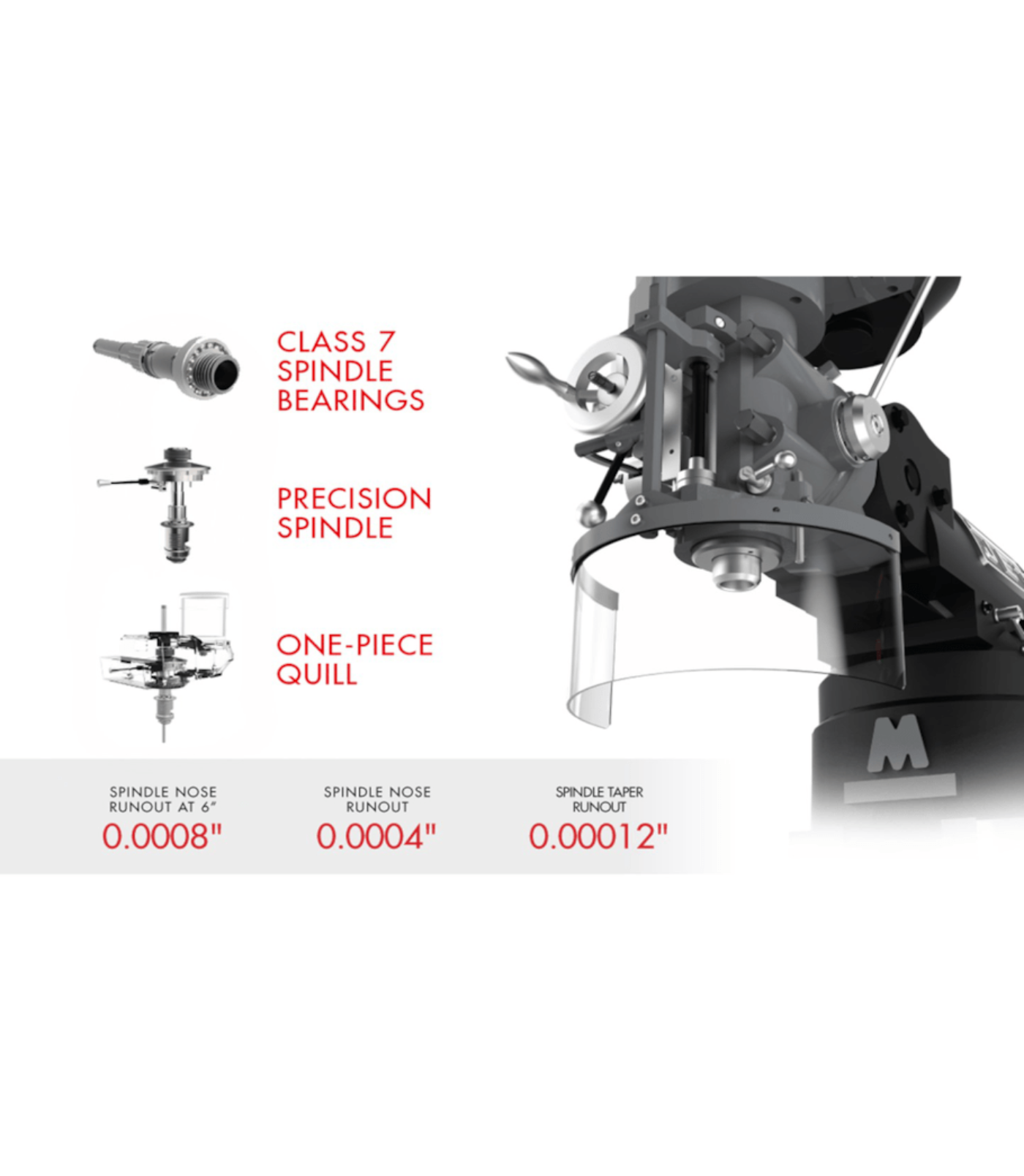 JET Elite EVS-949 Mill with 3-Axis Newall DP700 (Knee) DRO - JT9-894365