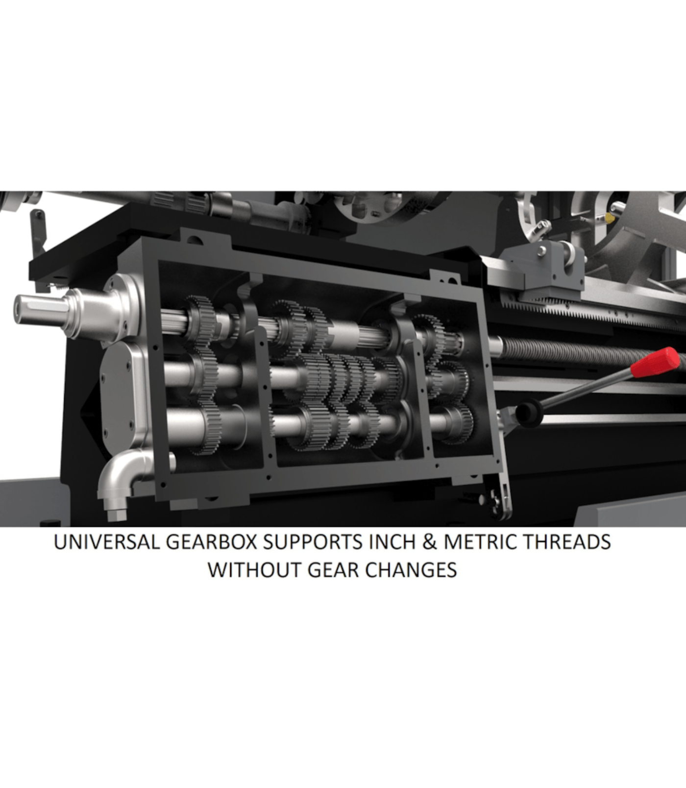 JET Elite Lathe EGH-1740 with ACU-RITE 303 DRO with Collet Closer - JT9-892509