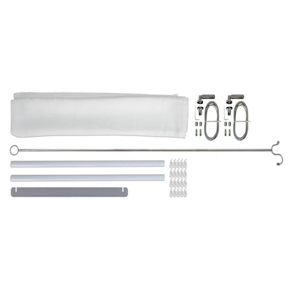Palram - Canopia | Patio Cover Blinds 10x24 ft - White - HG1075