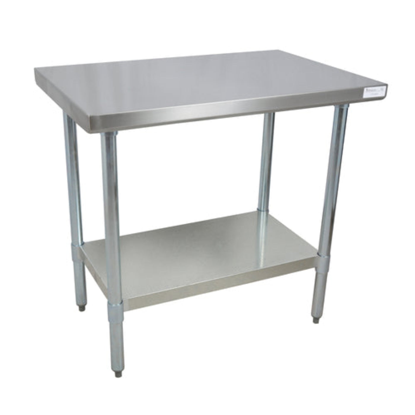 BK Resources Stainless Steel Prep Tables -  QVT-4836