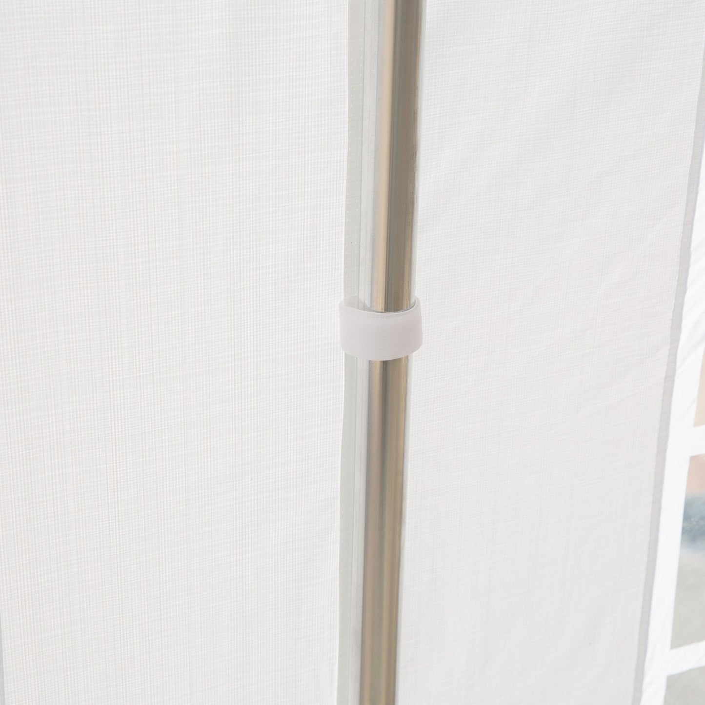 Outsunny 32' x 16' Heavy Duty Party/Wedding Tent with Removable Sidewalls, White - 100110-046W