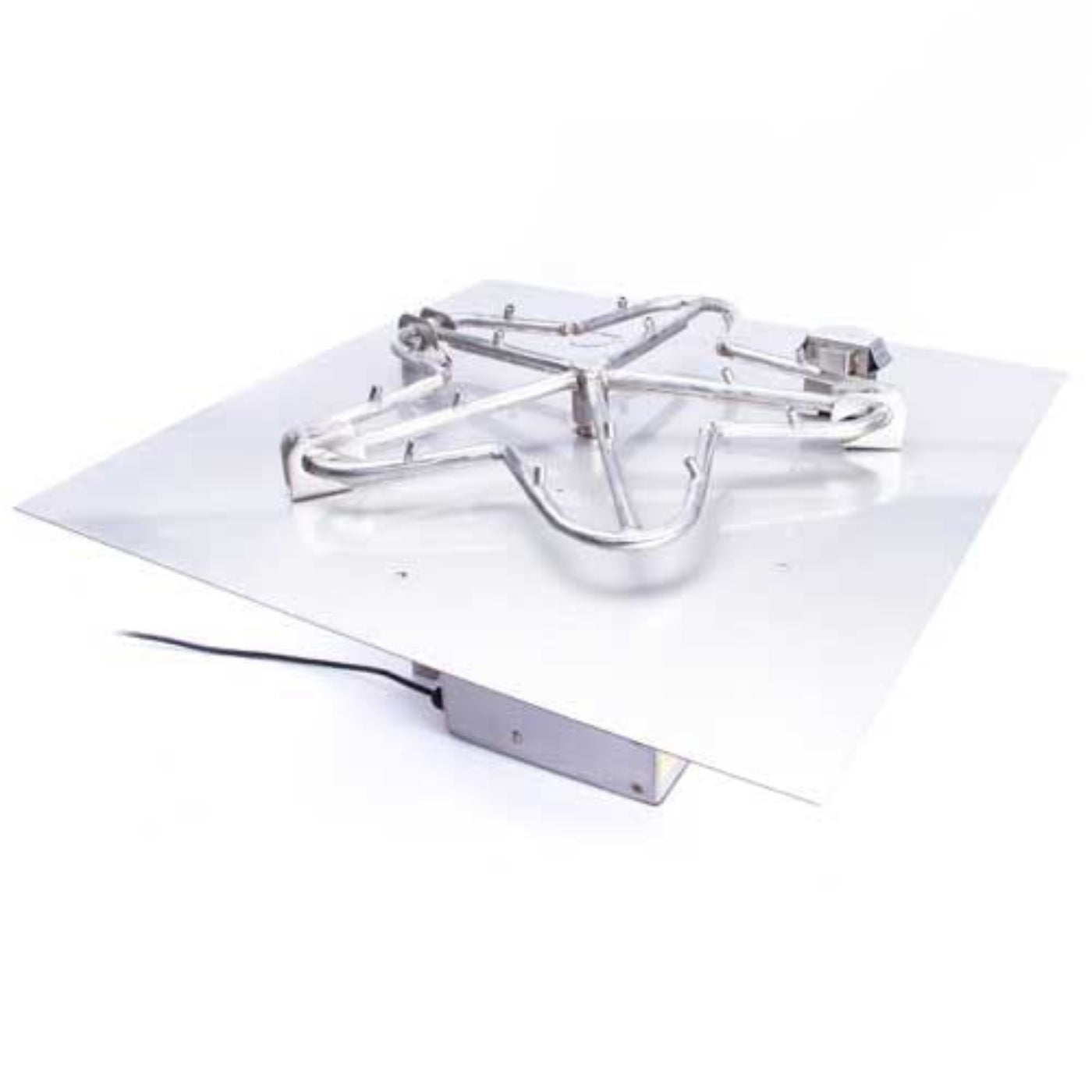 HPC 30″ Square Flat Pan Torpedo Burner Electronic Ignition System - TOR-30FSSEI-SQ-120VAC-NG