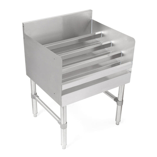 John Boos UBLD-2118 4-Step Underbar Liquor Bottle Display - JBUBLD2118
