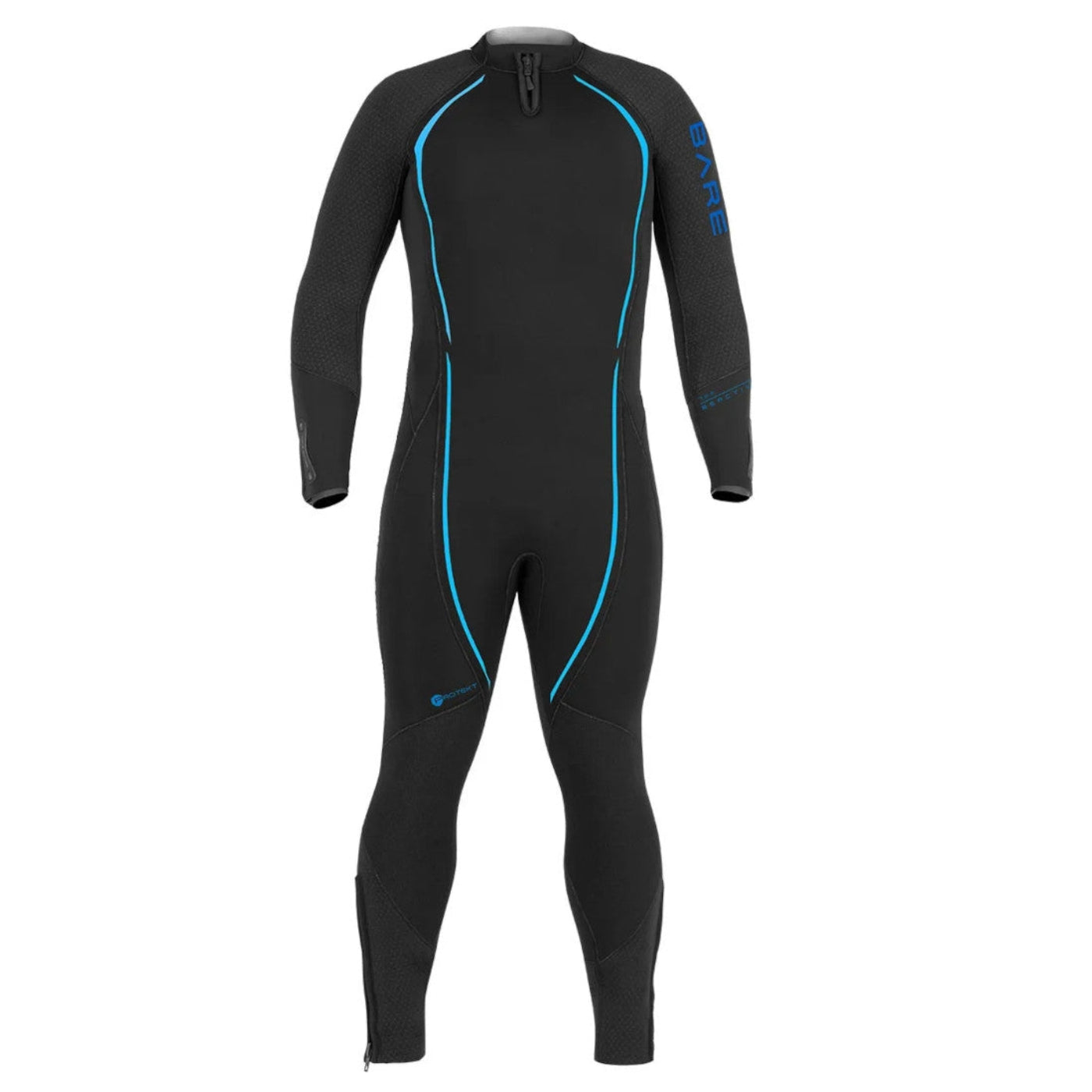 Zeagle Bare 7mm Mens Reactive OMNIRED Ful Wetsuit - WET464 02-SM-BLK
