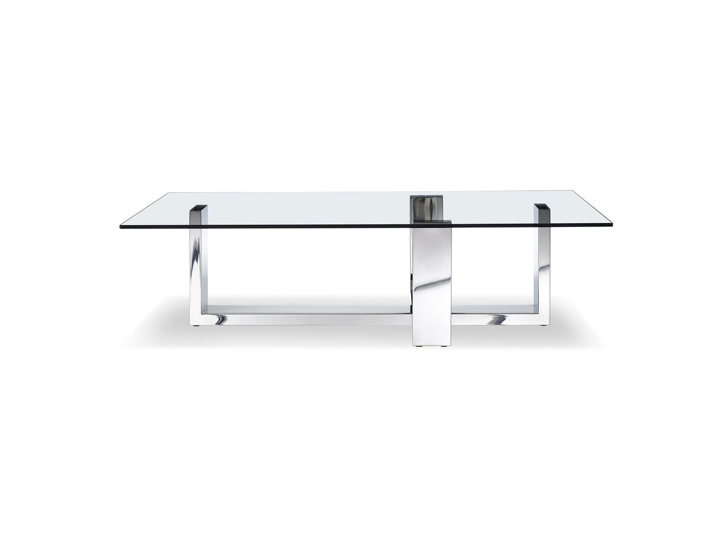 Whiteline Mods - Clear  Blake Coffee Table -  CT1439- Clear