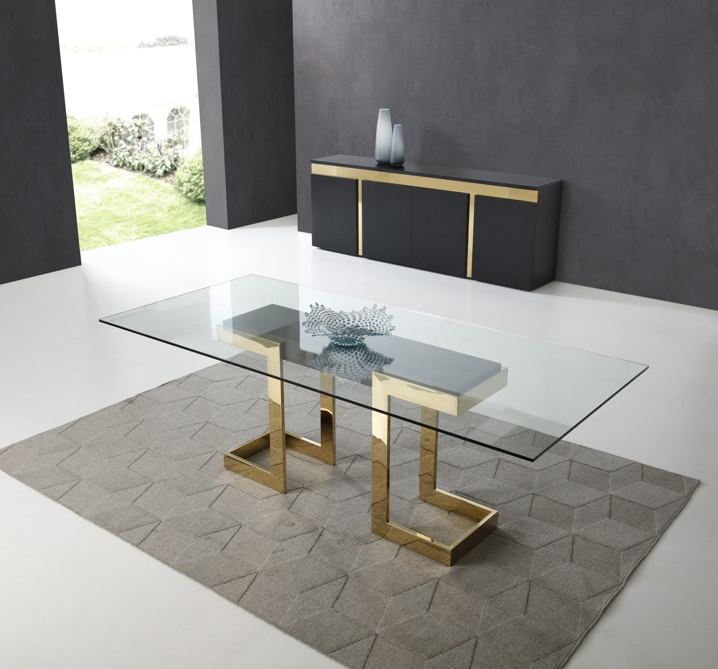 Whiteline Modern Living Sumo Dining Table - DT1658